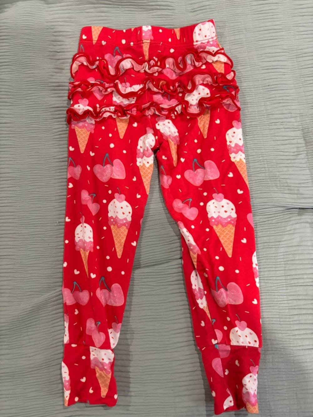 Birdie Bean Ice Cream Print Leggings - Picture 3 of 6